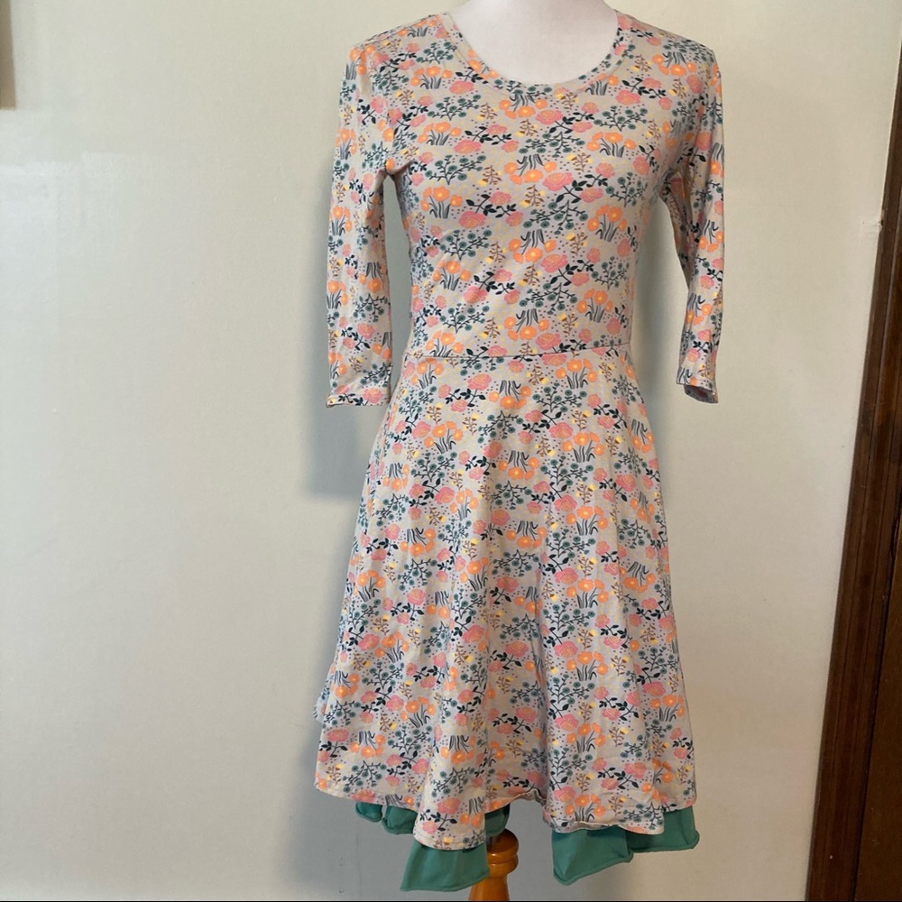 Matilda Jane Joanna Gaines Bohemian Dress Modest Pastel